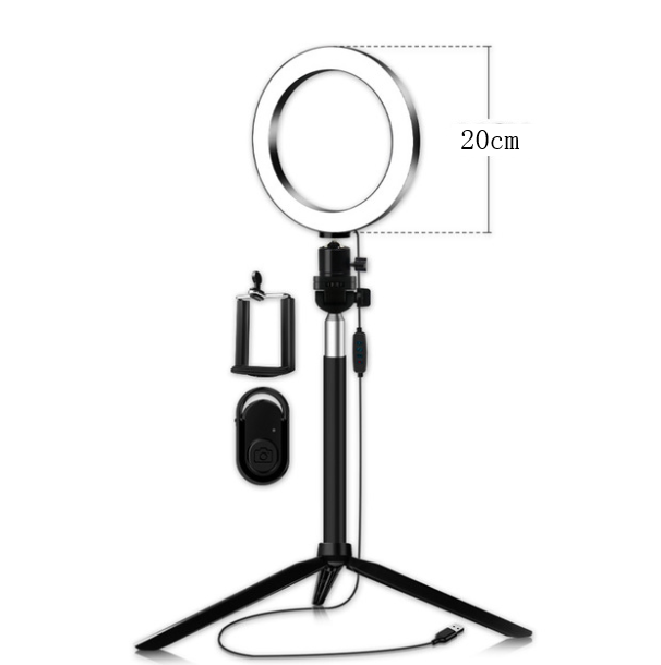Selfie Ring Light with LED for Mobile Photography Set