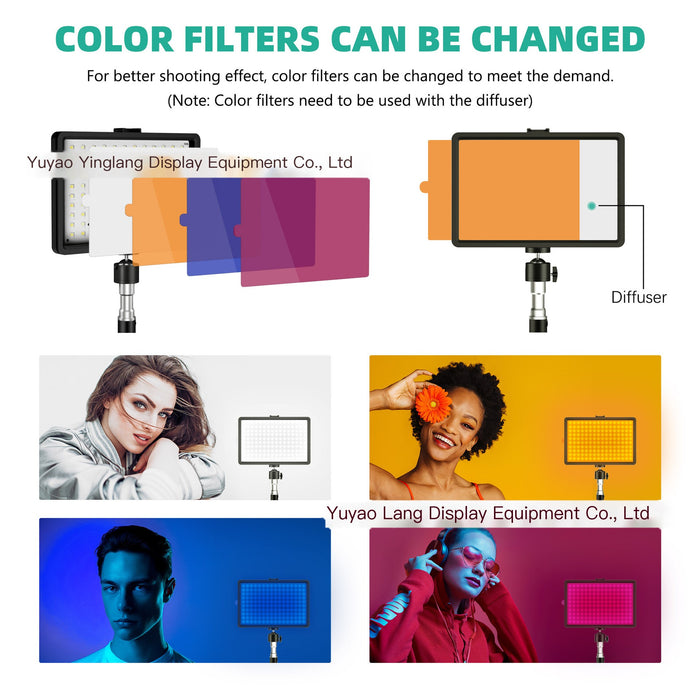 Square Fill Light for Profession Live Streamingal Photography and