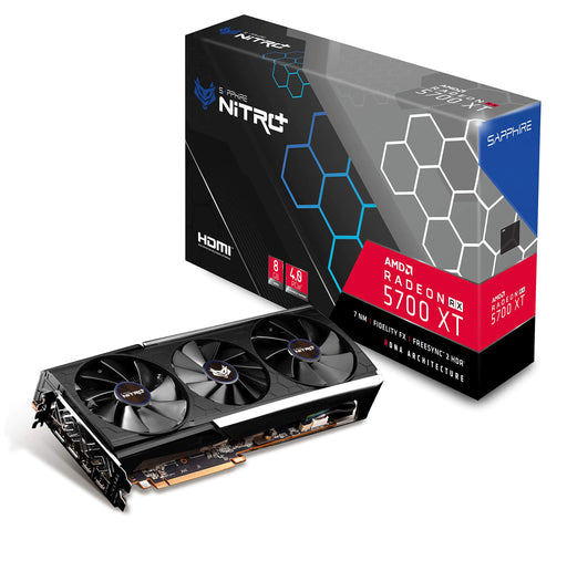 Sapphire Technology 11293-03-40G Radeon NITRO+ RX 5700 XT 8GB GDDR6 Dual HDMI Dual DP OC (UEFI) PCIe 4.0 Graphics Card (Renewed) - Gadgetmanic.com