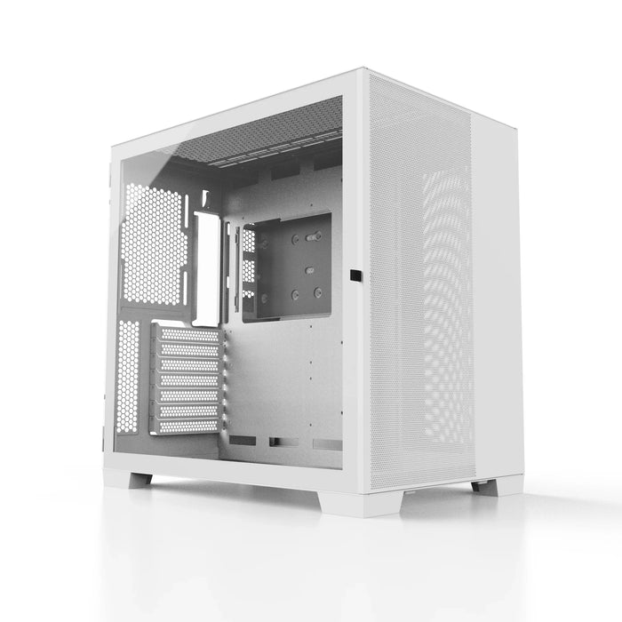 SAMA 360mm Radiator Glass Front PC Case Tower ATX Micro ATX Mini ITX Tempered Glass Gaming Computer Case