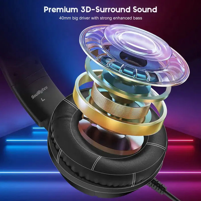 S19 Wired RGB E-sports Gaming Headset - Gadgetmanic.com