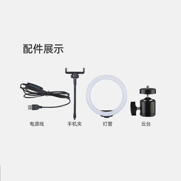 Ring Light for Live Streaming and Photography (26cm)