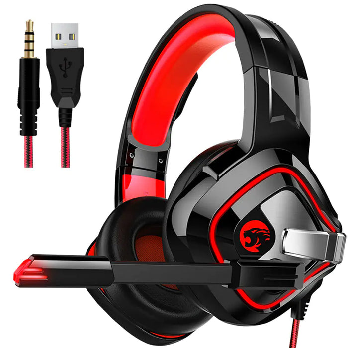 Gaming Headset for PC and PS4 - Over-Ear Design - Gadgetmanic.com