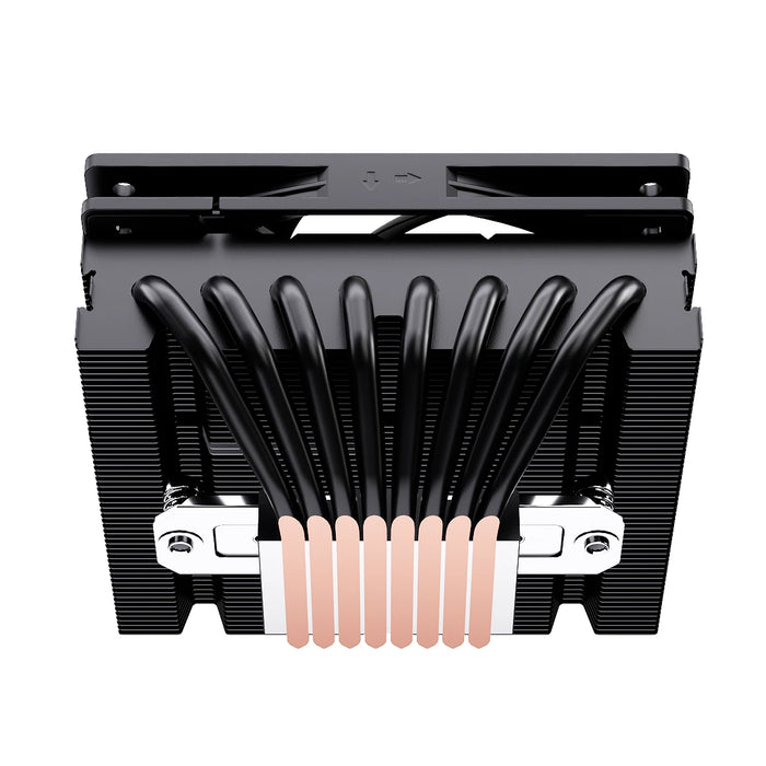TEUCER 8 Heat Pipes CPU Cooler Low Profile ITX Gaming Radiator TDP 130W Computer Heat Sink For LGA1700/1200/115X/2011/2066 AM5