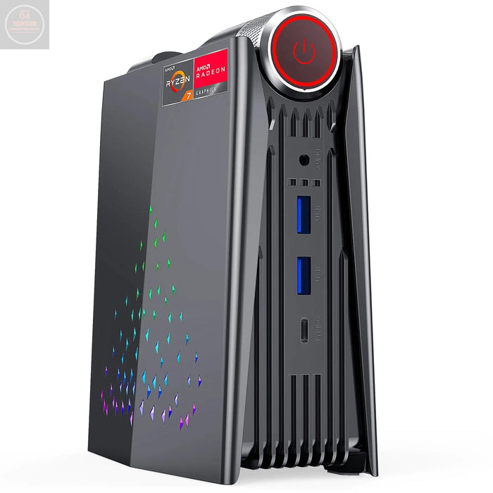 ACEMAGICIAN [Gaming PC] Ryzen Mini PC AMD Ryzen 7 5875U(up to 4.5Ghz) 16GB DDR4 512GB NVME SSD Mini Desktop Computer Mini Computers [WiFi6/BT5.2] [4K UHD/RGB Lights/3 Adjustable Mode PC Gaming] - Gadgetmanic.com