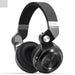 Bluedio T2 Plus Turbine Wireless Bluetooth Headphones with Mic/Micro SD Card Slot/FM Radio (Black) - Gadgetmanic.com