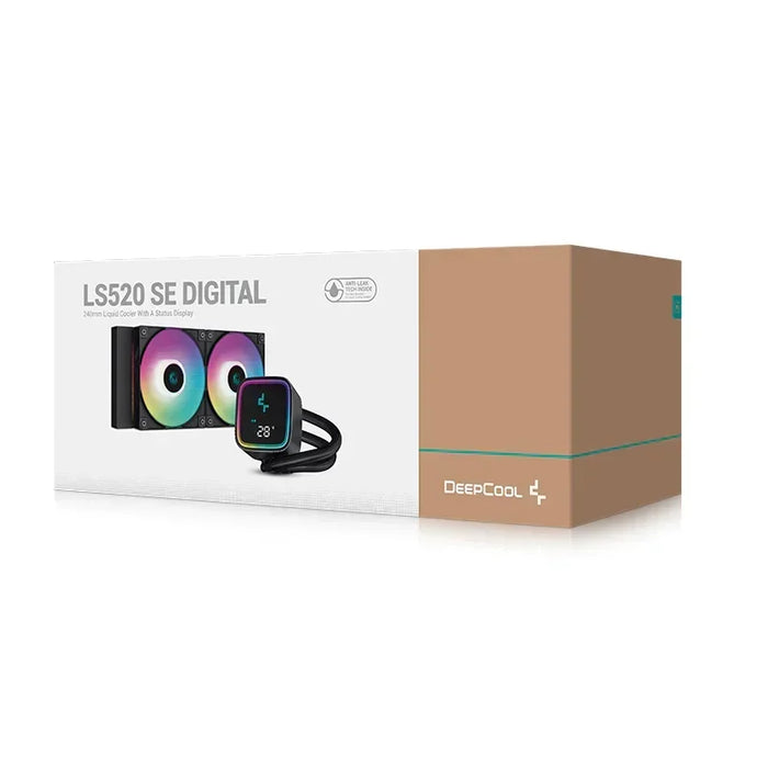 2026/New Arrival DEEPCOOL LS520 SE Digital black 240mm RGB Water Cooler For Gaming computer cooling