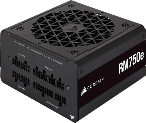 Corsair RM750e (2023) Fully Modular Low-Noise Power Supply - ATX 3.0 & PCIe 5.0 Compliant - 105°C-Rated Capacitors - 80 Plus Gold Efficiency - Modern Standby Support - Black (Renewed) - Gadgetmanic.com