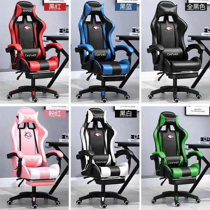 Ergonomic Gaming Office Chair with Adjustable Recline - Gadgetmanic.com