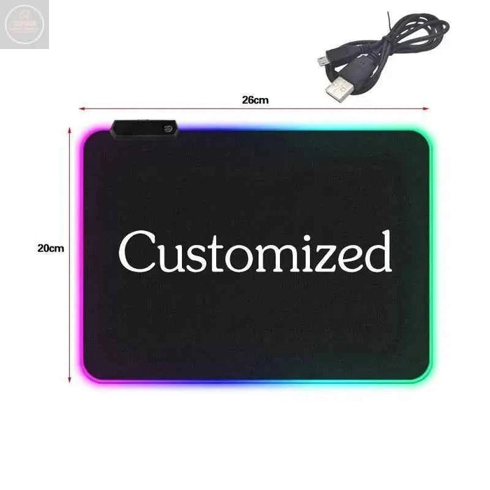 RGB Backlit Gaming Mouse Pad - Gadgetmanic.com