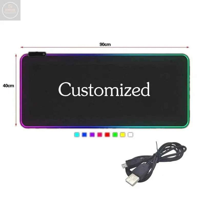 RGB Backlit Gaming Mouse Pad - Gadgetmanic.com