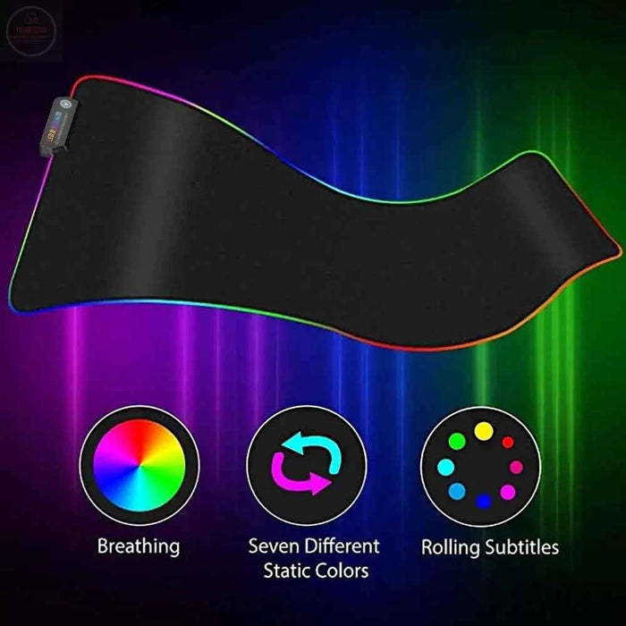 RGB Luminous Gaming Mouse Pad - Gadgetmanic.com
