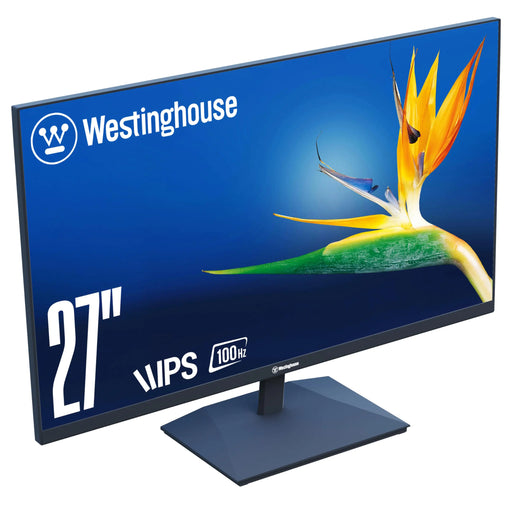 Westinghouse 27 Inch Computer Monitor 100Hz 1080p Full HD IPS Display Adaptive Sync Blue Light Protection Home Office PC Monitor with Built-in Speakers HDMI VGA for Work & Productivity - Gadgetmanic.com