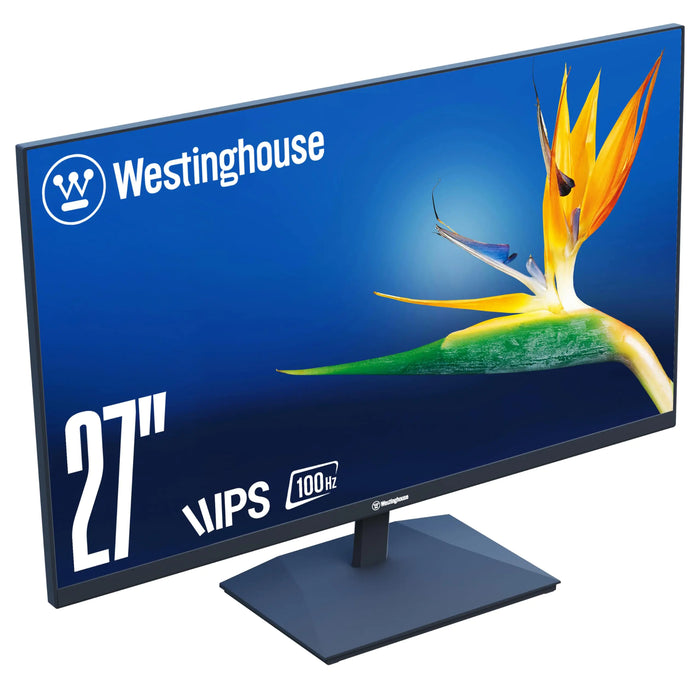 Westinghouse 27 Inch Computer Monitor 100Hz 1080p Full HD IPS Display Adaptive Sync Blue Light Protection Home Office PC Monitor with Built-in Speakers HDMI VGA for Work & Productivity - Gadgetmanic.com